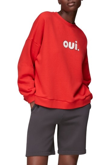 Whistles Oui Logo Sweater