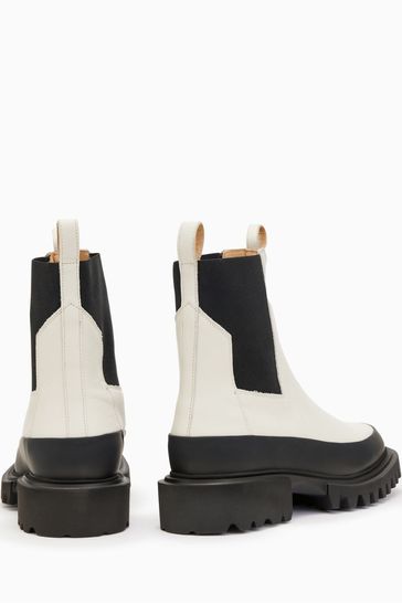 Allsaints white sales boots