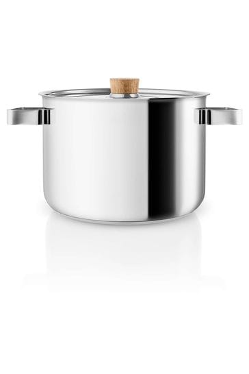 Eva Solo Silver Nordic Kitchen Stainless Steel Pot 4l
