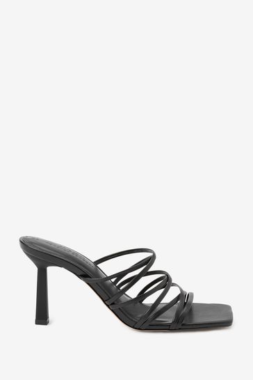 Buy Black Forever Comfort Multi Strap Mules from Next Ireland