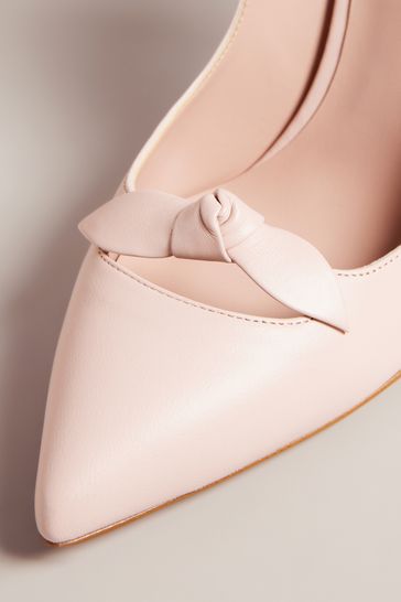 Buy Ted Baker Pink Teliah Pointed Bow 100mm Court Heels from Next