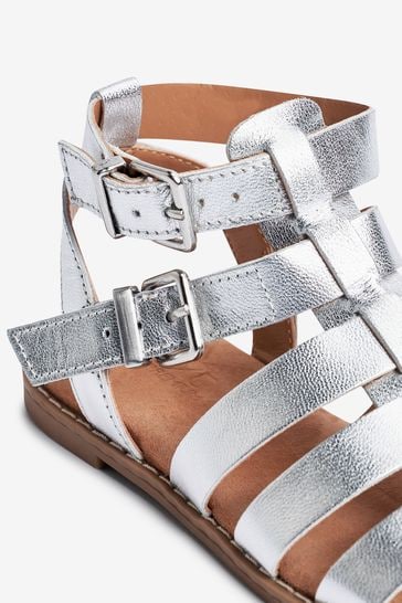 Womens silver gladiator sandals outlet