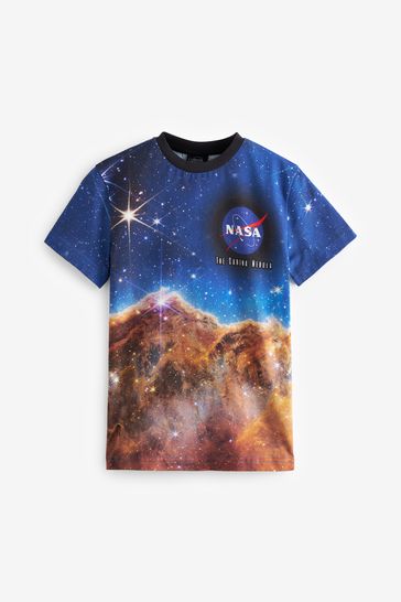 NASA Photographic Short Sleeve License T-Shirt (3-16yrs)