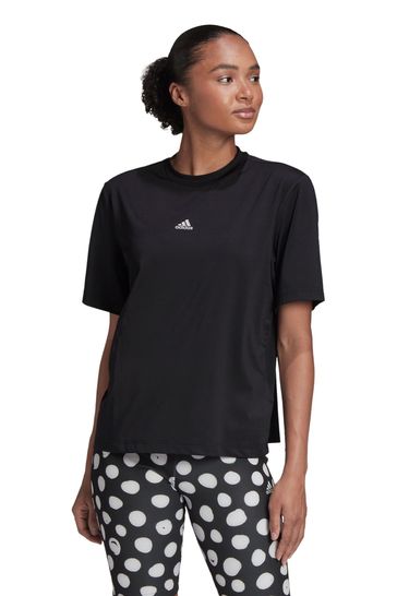adidas Black Graphic T-Shirt