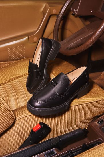 Coach on sale penny loafers