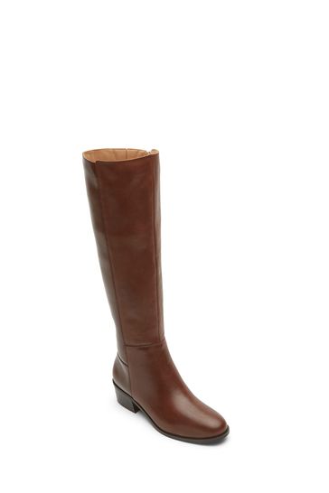 Buy Rockport Evalyn Tall Natural Extra Calf Boots from Next Ireland