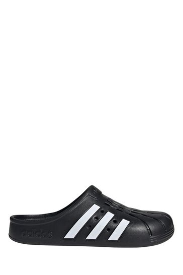 adidas Black Sportswear Adilette Clogs
