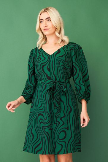 F&f sale green dress