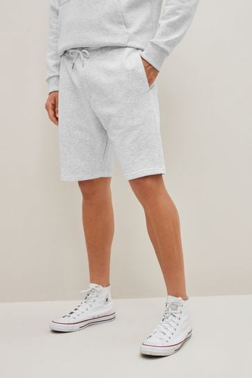 Grey jersey shorts mens on sale