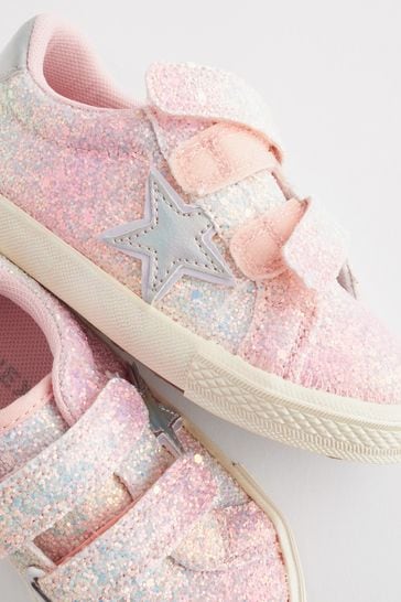 Pink discount sparkle trainers