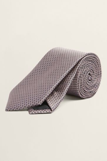 MOSS Sky Textured Tie