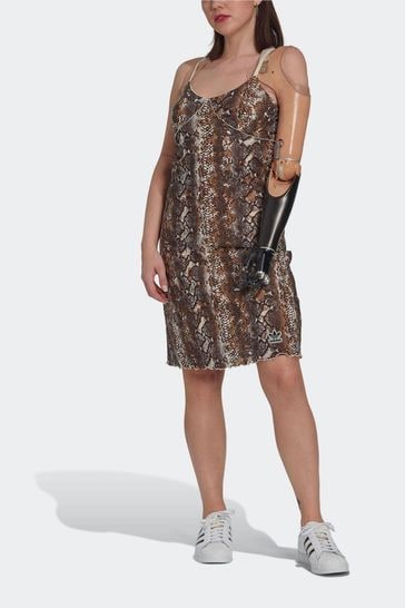 Adidas snake print dress top
