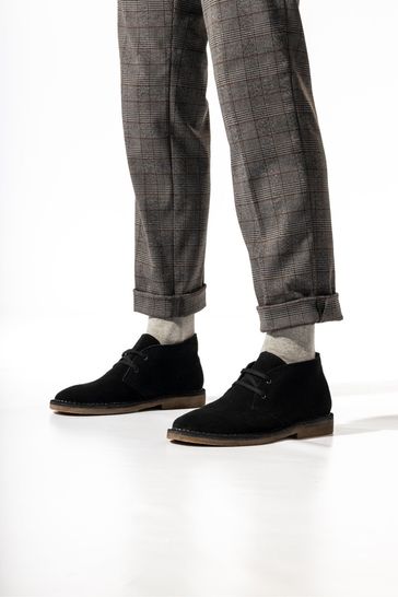 Suede hush puppies best sale boots