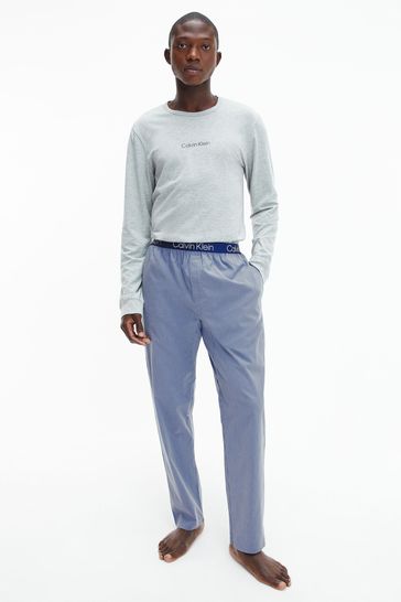 Calvin Klein Grey Structure Sleep Pyjama Set