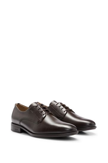 Buy BOSS Colby Leather Derby Shoes from the Laura Ashley online shop
