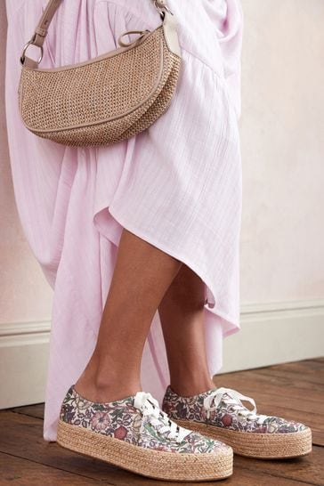 Espadrille flatform trainers store