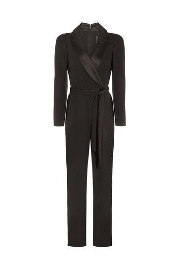 Adrianna papell knit crepe 2025 jumpsuit