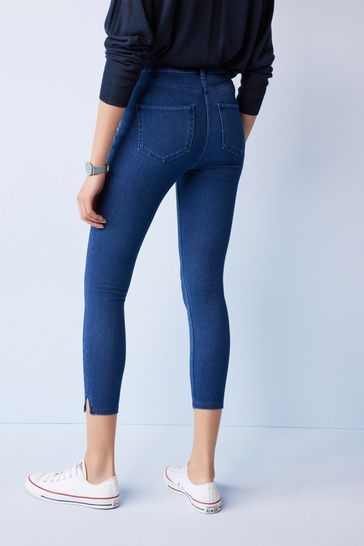 Next crop denim leggings online