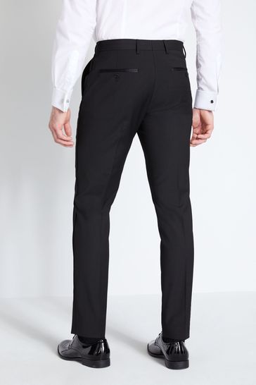 Black outlet dressy trousers