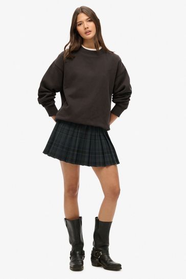 Checkered skirt online clearance