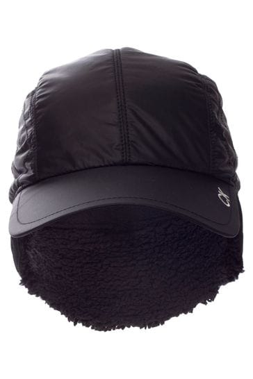 Calvin Klein Golf Otona Black Quilted Cap