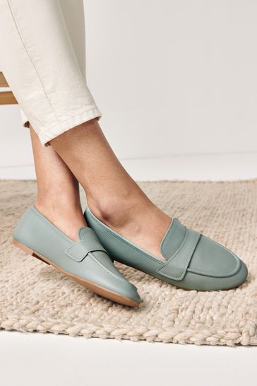 Green Regular/Wide Fit Forever Comfort® Slim Sole Loafers