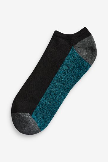 Buy Black 10 Pack Cushioned Trainers Socks from Next Luxembourg