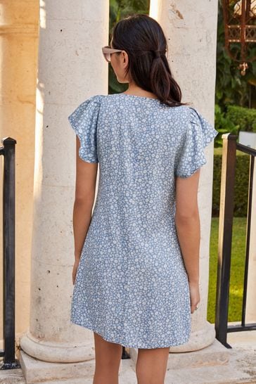 Tea cheap dress short
