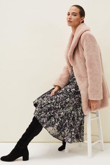 Phase eight faux fur coat clearance