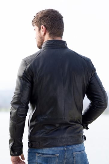 Lakeland leather sales biker jacket