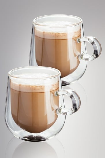 Judge Clear 2 Piece Double Walled 275ml Latte Glass Set