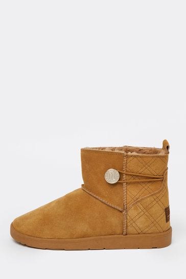 River island faux discount fur lined boots