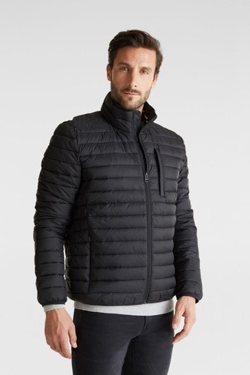 Buy Esprit Mens Black Outdoor Padded Jacket from Next Luxembourg