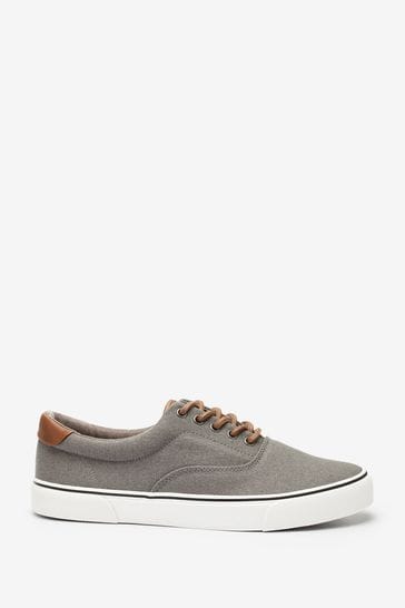 Grey clearance canvas vans