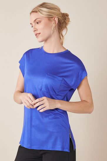 Blue shirt womens next discount