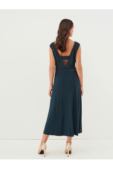 Next teal dress top