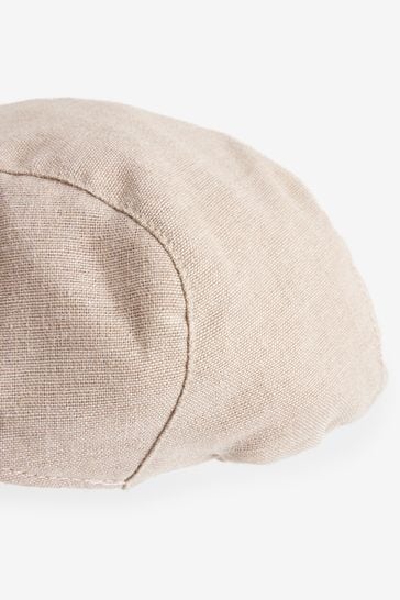 Buy Beige Baby Flat Cap (0mths-2yrs) from Next Poland