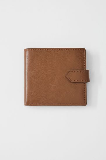 White Stuff Brown Edward Leather Wallet