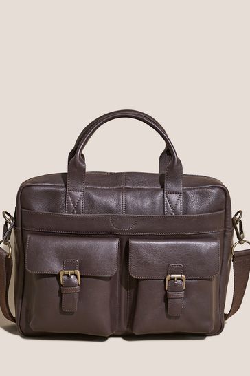 White Stuff Brown Finn Work Bag