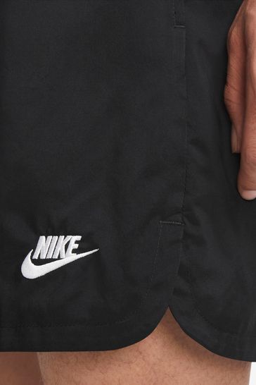 Nike woven shorts sales black
