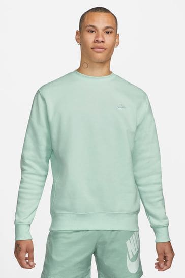 Nike Green Club Crew Sweatshirt