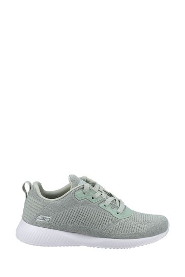 Skechers Green Bobs Squad Ghost Star Womens Trainers