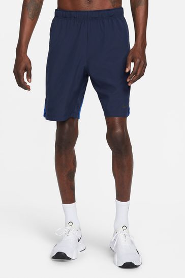 Nike Blue Dri-FIT Flex 9 Inch Woven Training Shorts