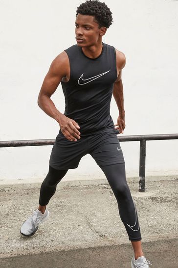 Black nike outlet gym top