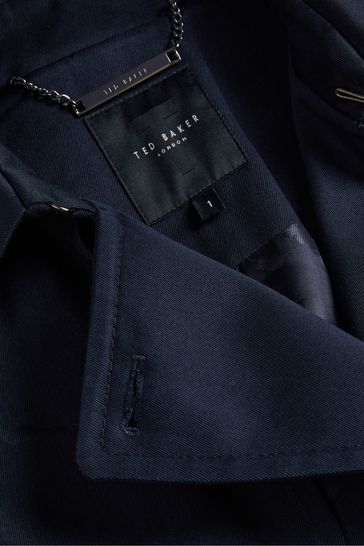 Ted baker blue trench coat 2025