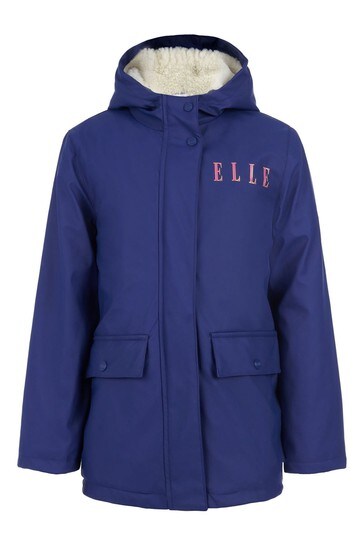 ELLE Blue Raincoat