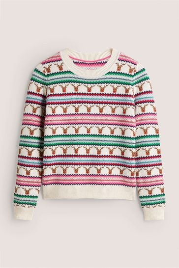 Boden girls deals christmas jumper