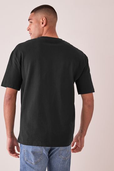 High quality black t shirt discount
