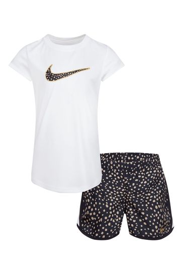 Nike Little Kids Animal Spot T-Shirt And Shorts Set
