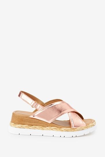 Next rose gold wedges outlet